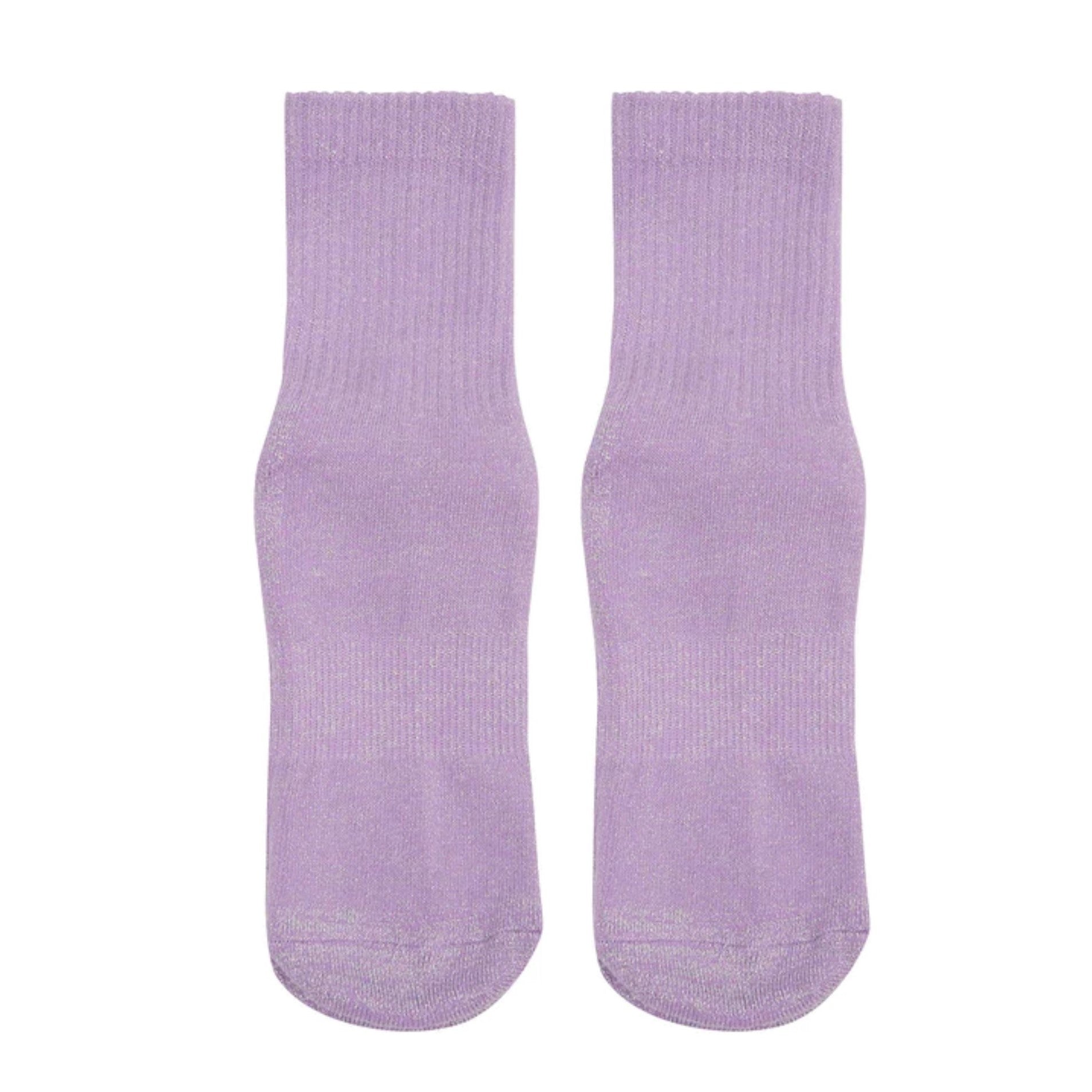 Women's Lilac Pilates Socks