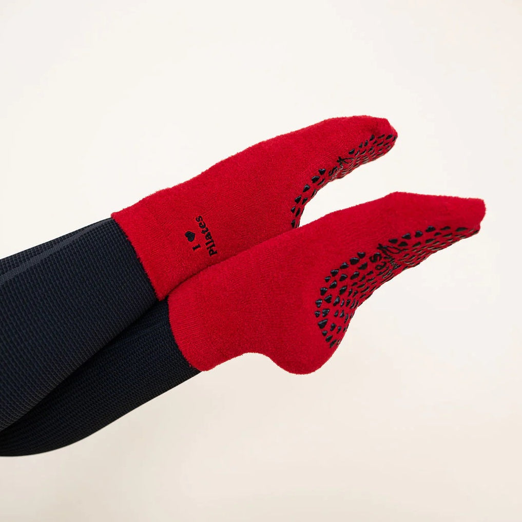 Get A Grip Crew Socks – PilatesHoney