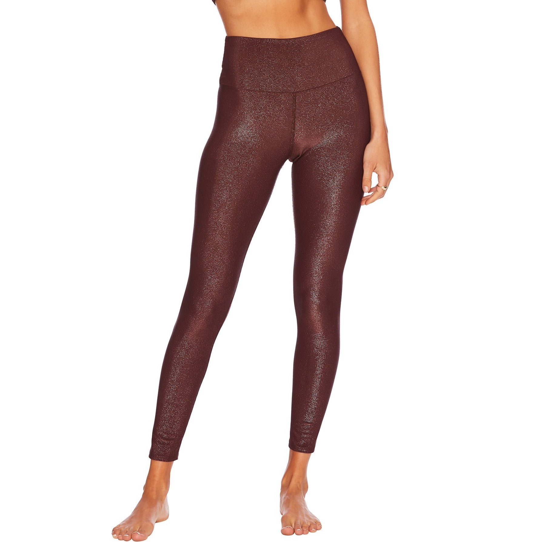 Beach Riot Ayla Legging - Famous Taupe Heart