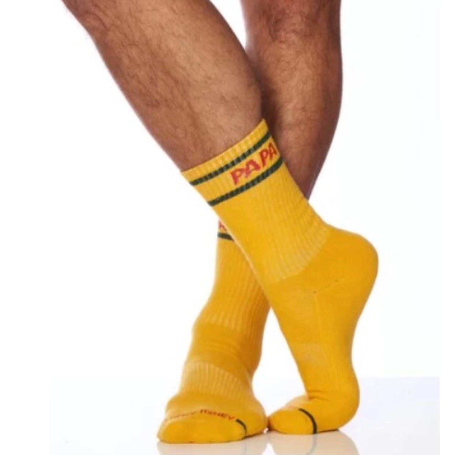 The Papa Crew Sock - Lucky Honey - simplyWORKOUT – SIMPLYWORKOUT