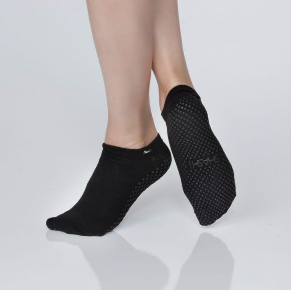 The Scrunchie - Black Grip Sock