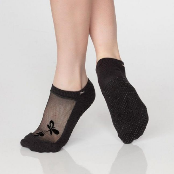 Shashi Classic Mesh Graphite Sock MED/ Black – bfitpanama