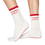 souls LA crew naughty or nice grip socks