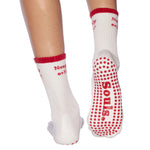 souls LA crew naughty or nice grip socks