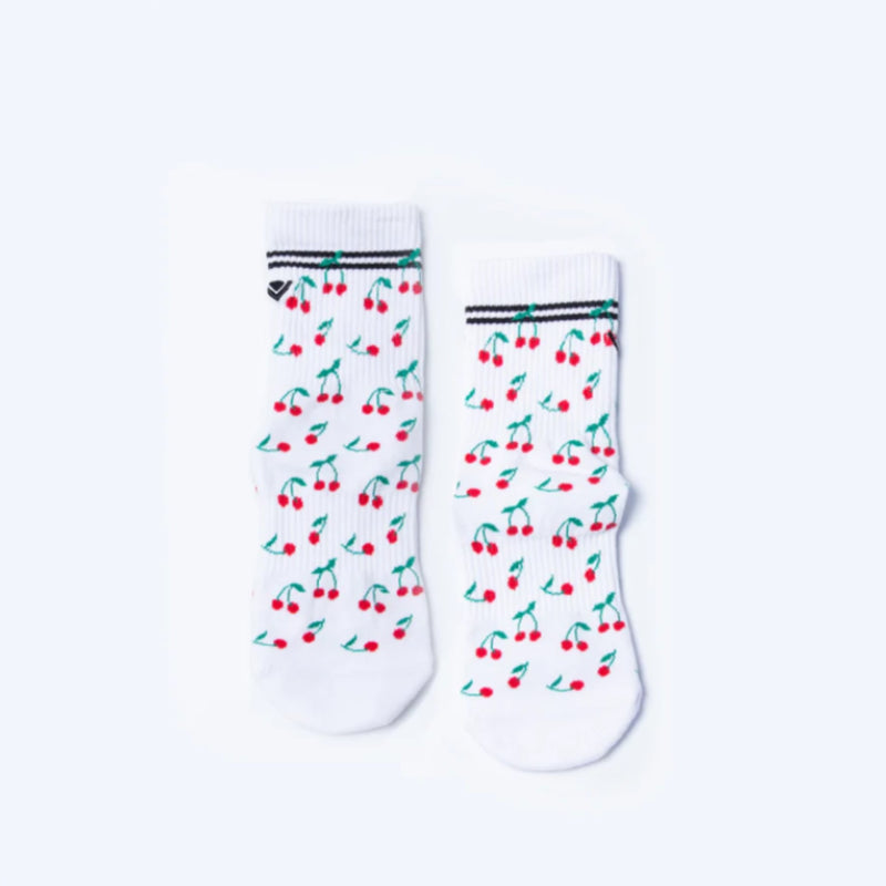 Arebesk Classic Crew Cherry Grip Socks 2