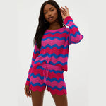 Beach Riot Beach Sweater Orchid Wave 5