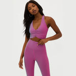 beach riot Mindy top sorbet two toned