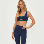 Beach Riot Moxie Top Wintergreen Colorblock 1