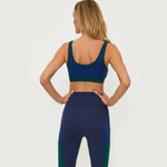 Beach Riot Moxie Top Wintergreen Colorblock 2