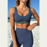 Beach Riot Moxie Top Wintergreen Colorblock 6