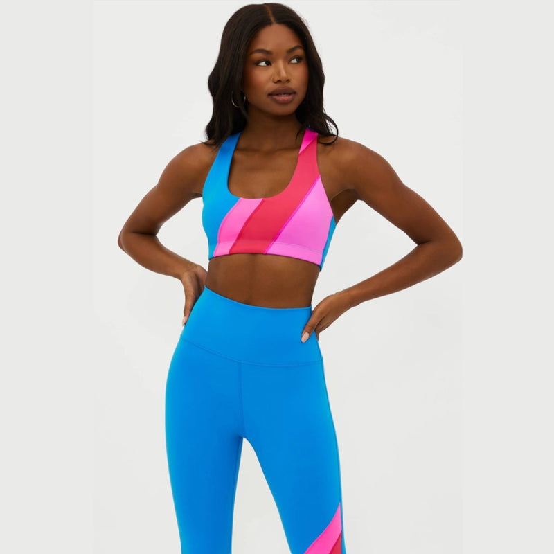 Beach Riot Ria Top Orchid Colorblock