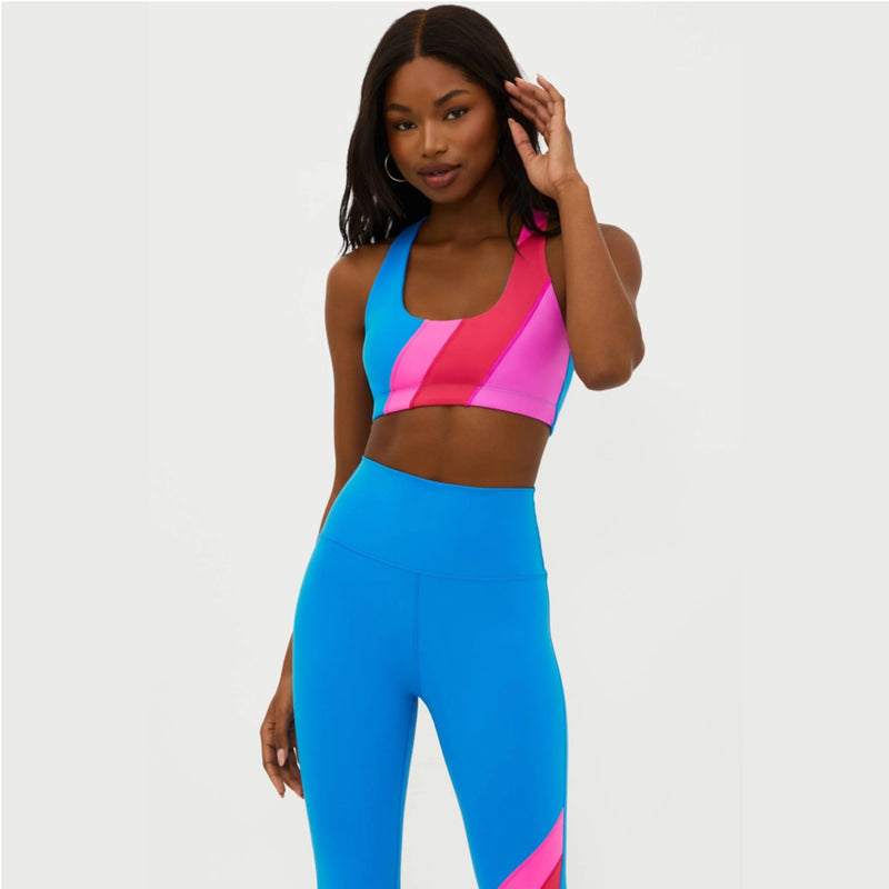 Beach Riot Ria Top Orchid Colorblock