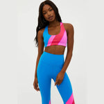 Beach Riot Ria Top Orchid Colorblock