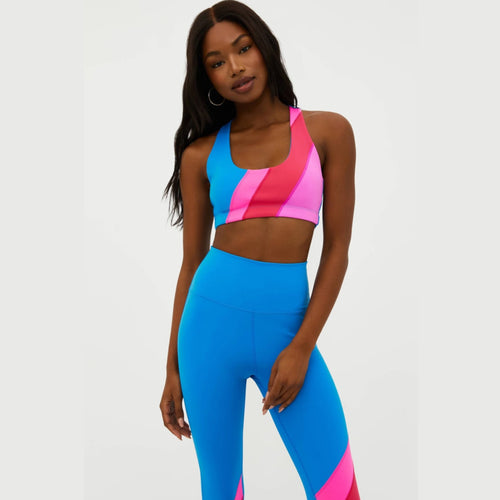 Beach Riot Ria Top Orchid Colorblock