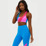 Beach Riot Ria Top Orchid Colorblock