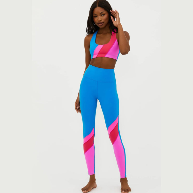 Beach Riot Rio Orchid Colorblock legging