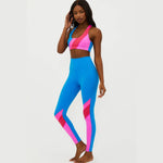 Beach Riot Rio Orchid Colorblock legging