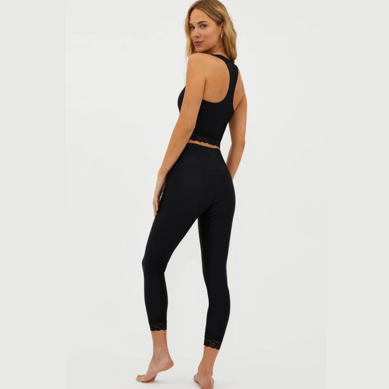 Beach Riot Tayler 7/8 Legging Black Lace 4