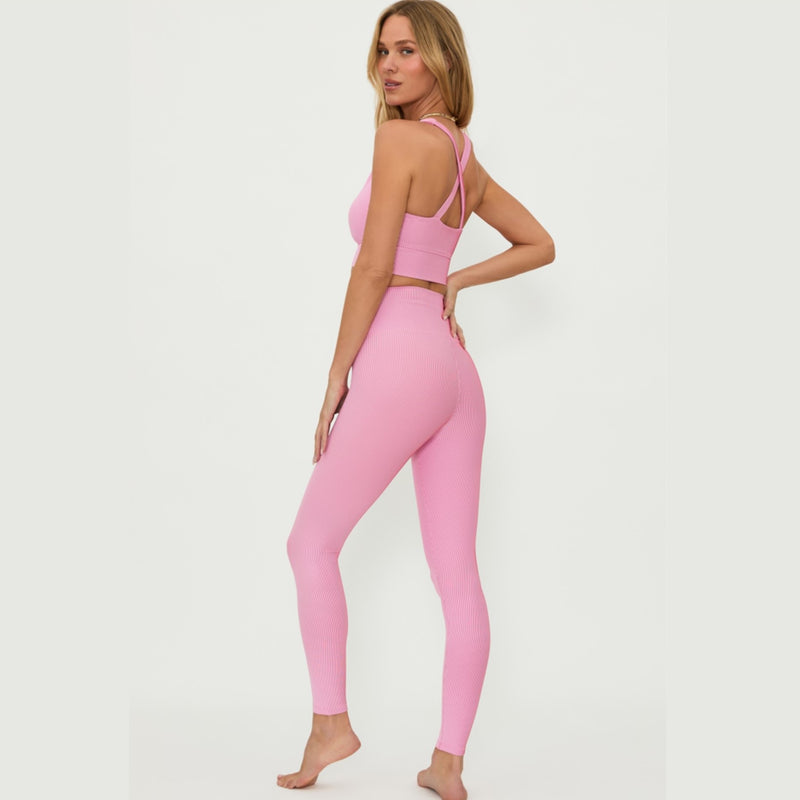 beach riot Tayler legging candy cane rib