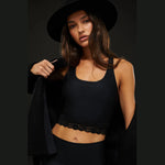 Beach Riot Yara Lace Top Black 2