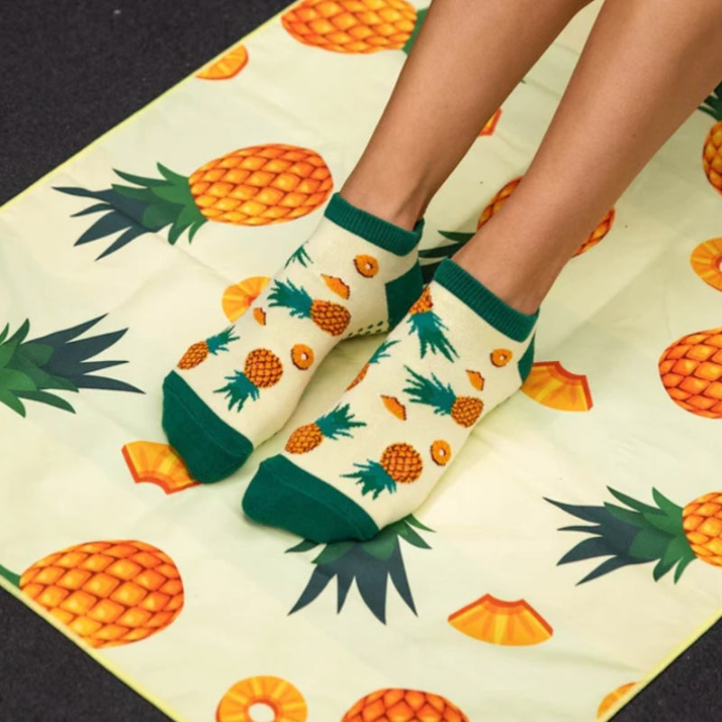 Cheeky Winx Grippy Pineapple Socks 2