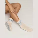 Club Martyn Signature Crew Blue Stripe Grip Socks 3