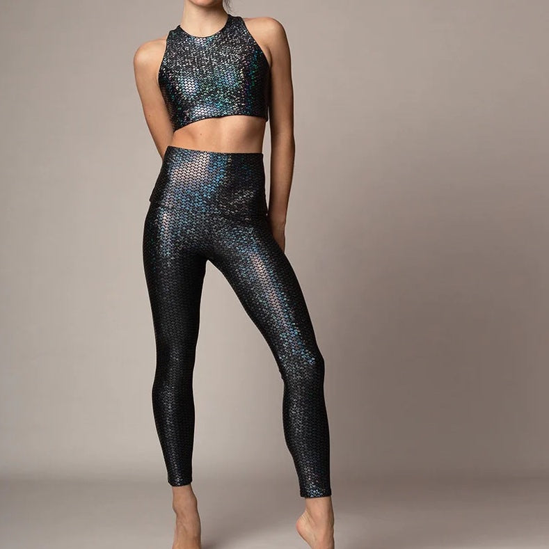 Midnight Glimmer Leggings – Indelicate Clothing