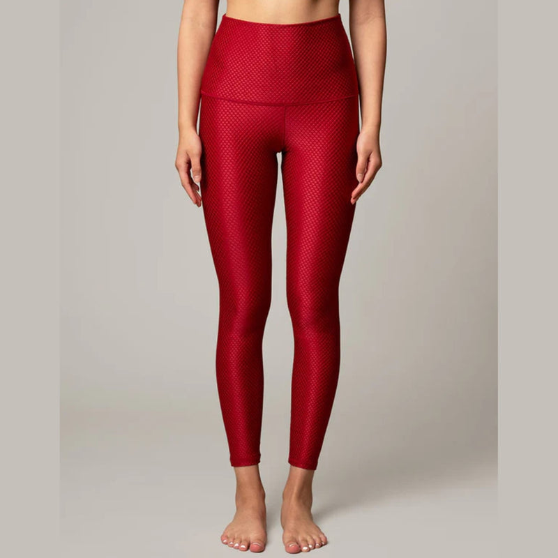 Emily Hsu Ruby Diamonds Jacquard Legging 3