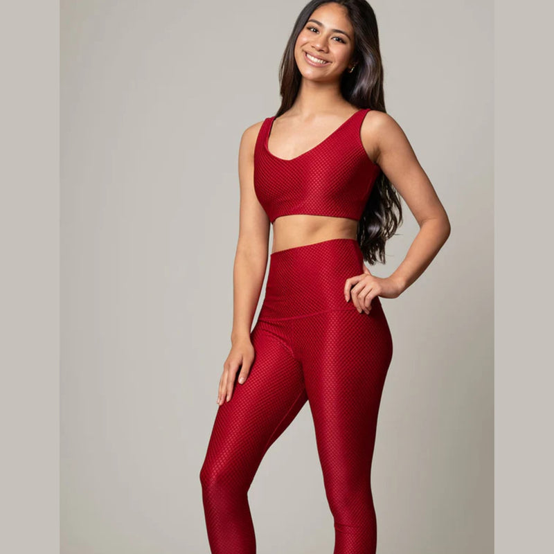 Emily Hsu Ruby Diamonds Jacquard Legging 6