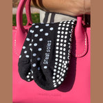 great soles greer polka dot crew socks