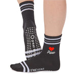 Jess Crew Grip Sock - Love Pilates (Barre / Pilates)