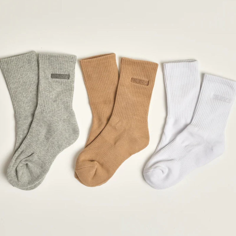 Lucky honey every day crew socks