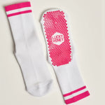 lucky honey Koda pink grip socks