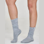 lucky honey scrunchie sock grip gray