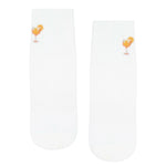 move active aperitivo crew ivory grip socks