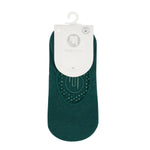 move active ballet forest green grip socks