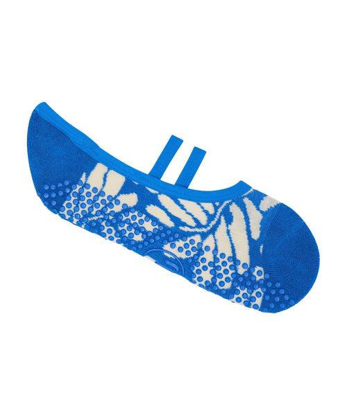 Move Active Ballet Grip Socks Azure Canvas 1