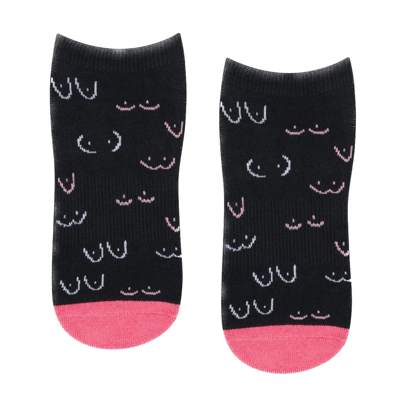 move active classic low rise body love BCA grip socks