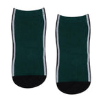 Move Active Classic Low Rise Grip Socks Fluid Green & Black