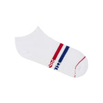 MoveActive Classic Low Rise Polo Stripe White Grip Socks