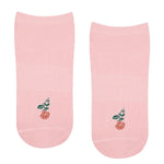 move active classic low rise vintage rose grip socks