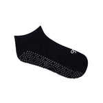 Move Active Classic Low Rise Whimsy Bow Dark Navy Grip Socks 4