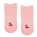 Move Active Classic Low Rise Grip Socks Sweet Cherry 2