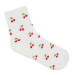 Move Active Crew Cherry Pop Grip Socks 3