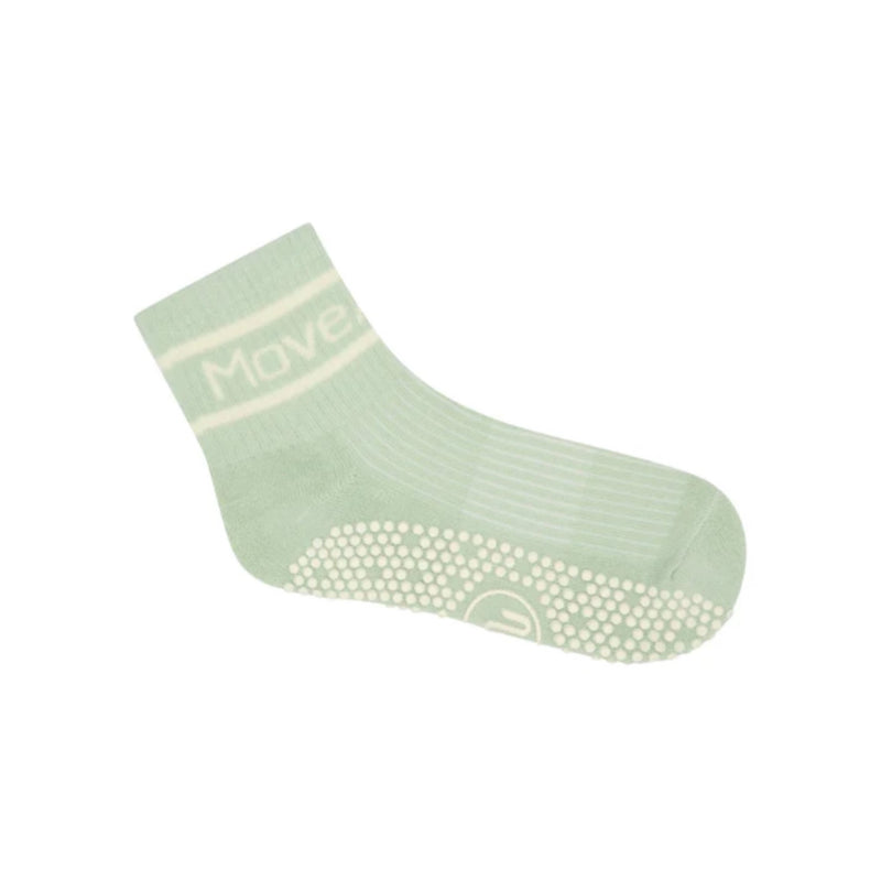 Move Active Crew Grip Socks Foundation Mint