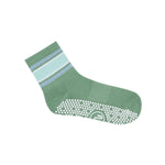 move active garden stripes retro crew grip socks