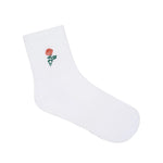 Move Active Crew Vintage Rose White Grip Socks 3