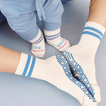 MoveActive Crew Retro Revival Grip Socks 3