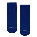 Move Active Crew Grip Socks Cobalt Rise and Shine 1