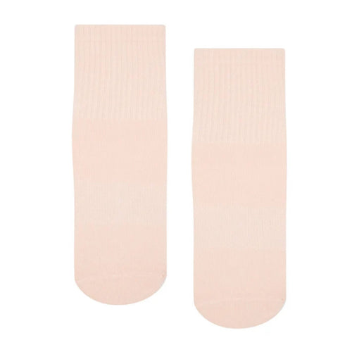 move active crew grip socks soft pink